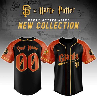 San Francisco Giants MLB x Harry Potter Night Game Limited Edition Jersey 2025