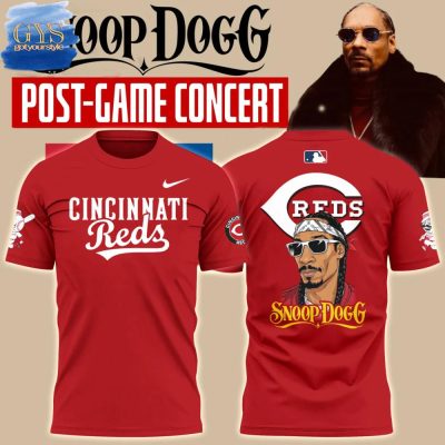 Snoop Dogg Post-Game Concert Cincinnati Reds Shirt