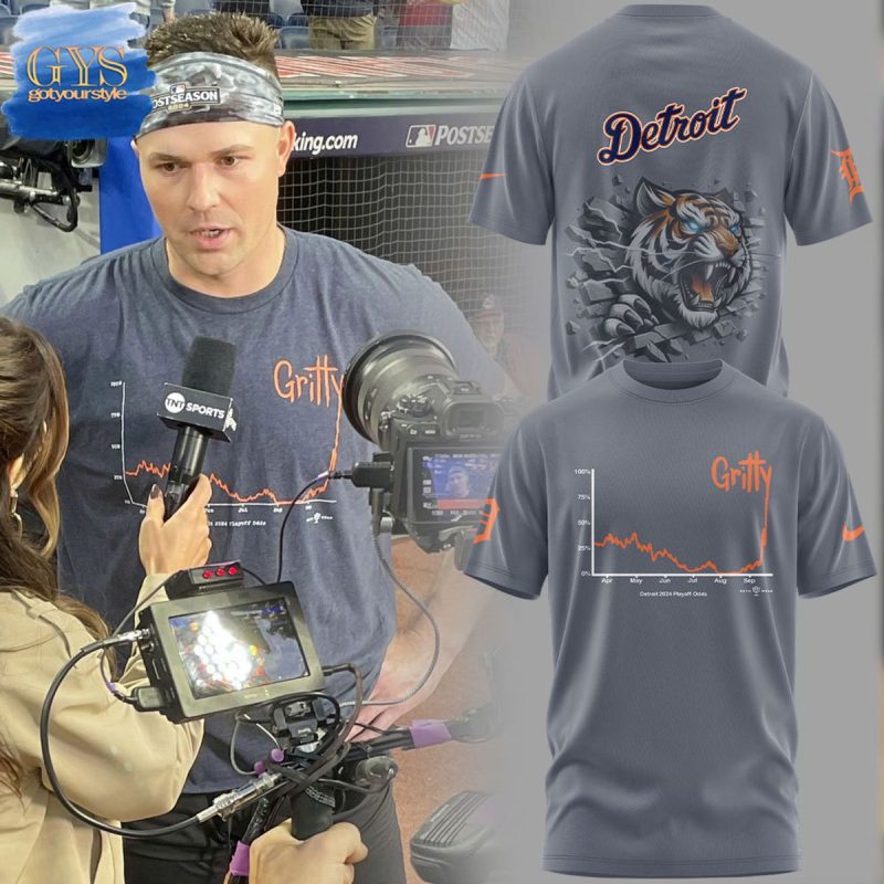 Tarik Skubal x Detroit Tigers Gritty 2024 Limited Unisex Performance T-Shirt