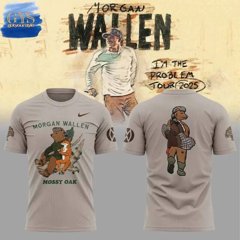 The Mossy Oak x Morgan Wallen Limited Edition Unisex Performance T-Shirt
