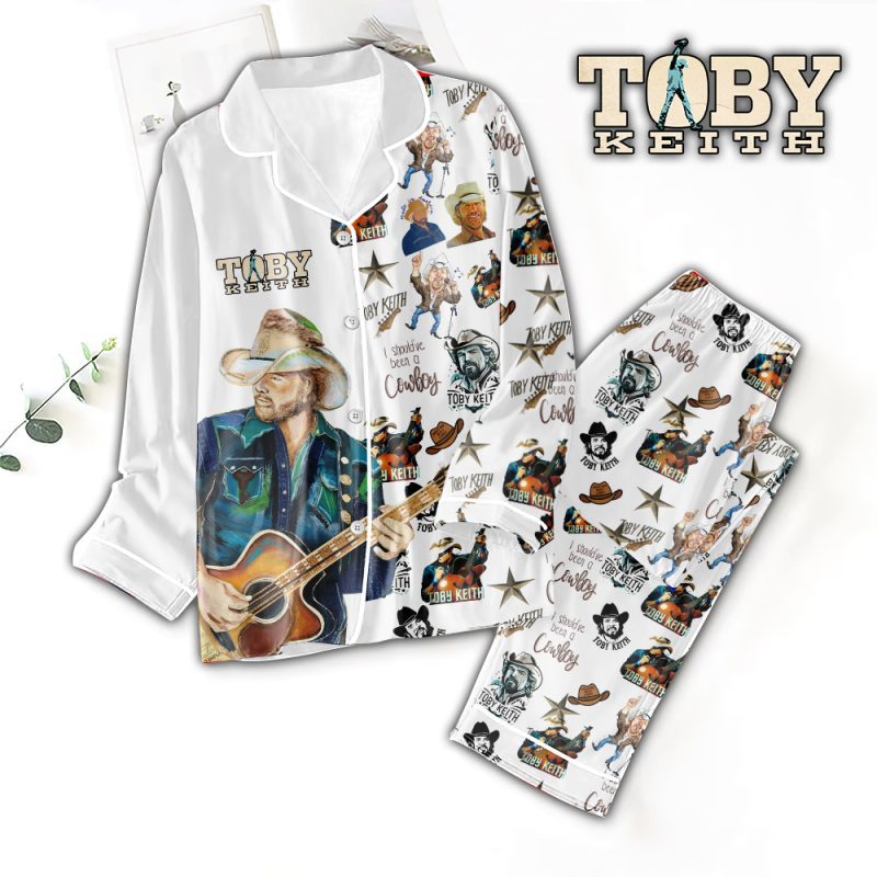 Toby Keith Button Down Pajamas Set PMG1168
