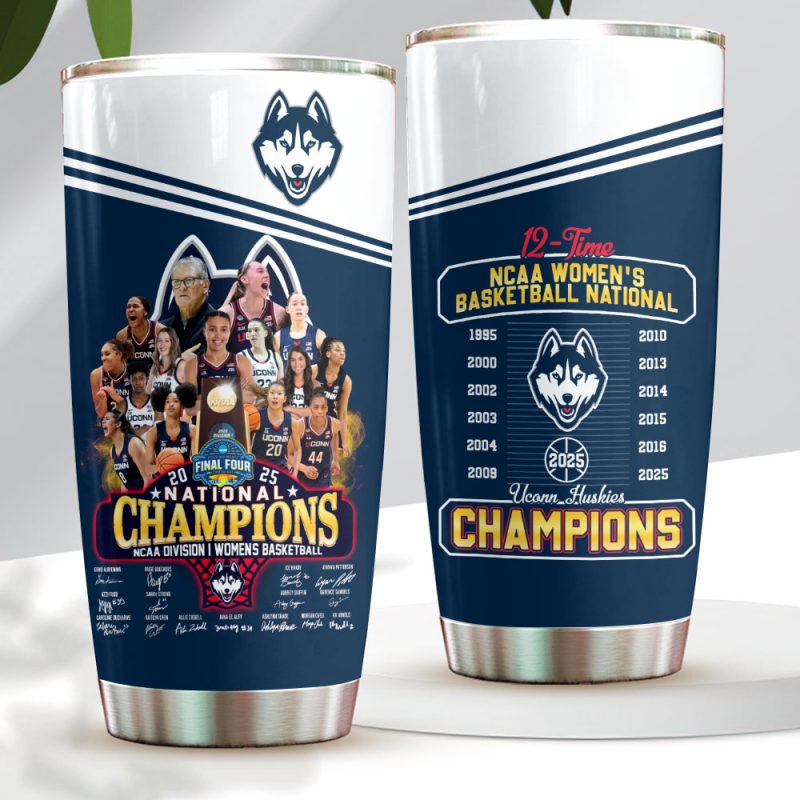 UConn Huskies Women's Basketball Stainless Steel Tumblers 20oz/30oz TBC1185