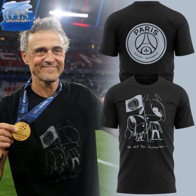 Xana We Are The Champions PSG Limited Edition Unisex Performance T-Shirt