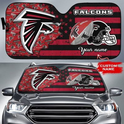 Atlanta Falcons Personalized Car Auto Windshield Sun Shade WSS1040