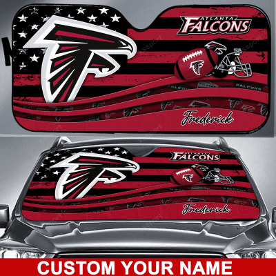 Atlanta Falcons Personalized Car Auto Windshield Sun Shade WSS1202