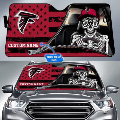 Atlanta Falcons Personalized Car Auto Windshield Sun Shade WSS1203