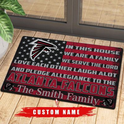 Atlanta Falcons Personalized Doormat FLOORMAT1576