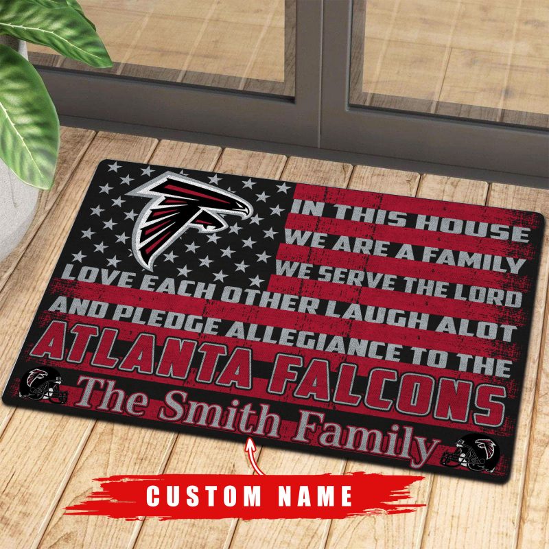 Atlanta Falcons Personalized Doormat FLOORMAT1576