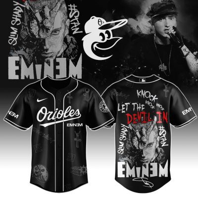 Baltimore Orioles MLB x Eminem Stans' To Launch In Theatres Worldwide Personalized Baseball Jersey For Fans