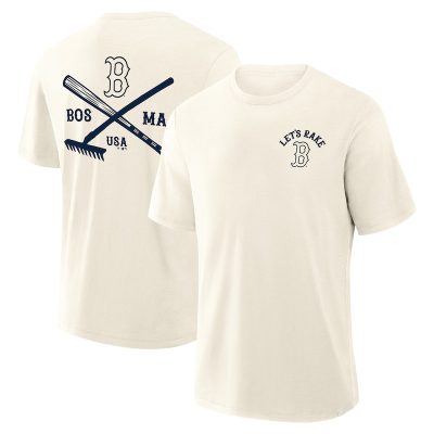 Boston Red Sox Nostalgia Stadium Slub T-Shirt - Cream