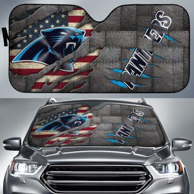 Carolina Panthers Car Auto Windshield Sun Shade WSS1129