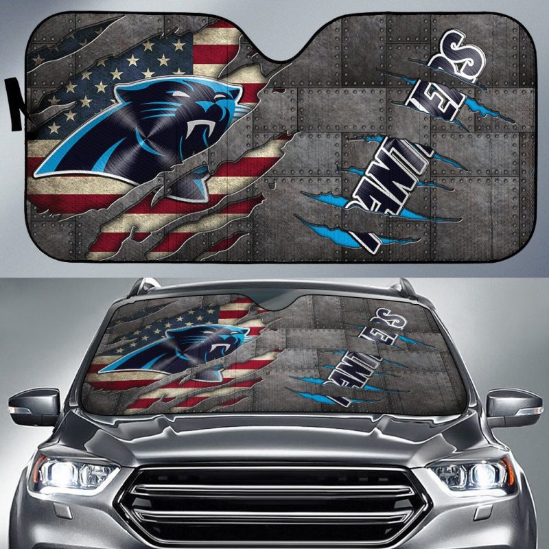 Carolina Panthers Car Auto Windshield Sun Shade WSS1129