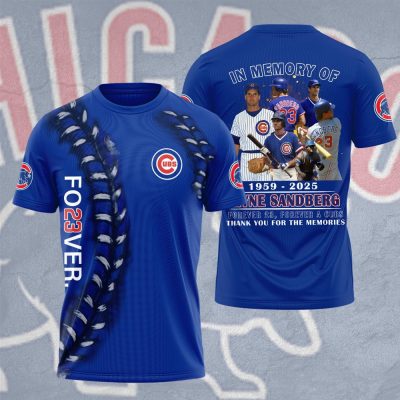 Chicago Cubs Ryne Sandberg Unisex Performance T-Shirt WIN1088