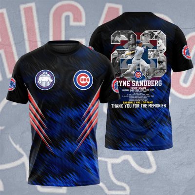 Chicago Cubs Ryne Sandberg Unisex Performance T-Shirt WIN1118