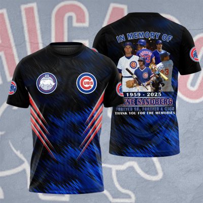 Chicago Cubs Ryne Sandberg Unisex Performance T-Shirt WIN1119