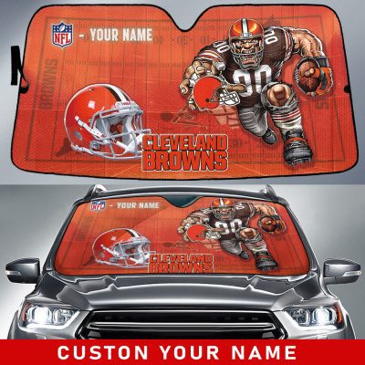 Cleveland Browns Personalized Car Auto Windshield Sun Shade WSS1063