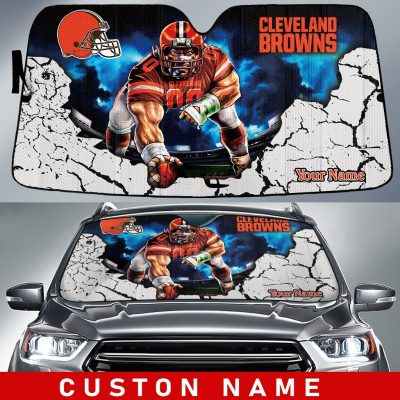 Cleveland Browns Personalized Car Auto Windshield Sun Shade WSS1077