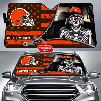 Cleveland Browns Personalized Car Auto Windshield Sun Shade WSS1262