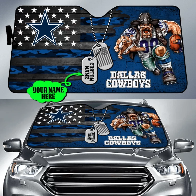Dallas Cowboys Personalized Car Auto Windshield Sun Shade WSS1225