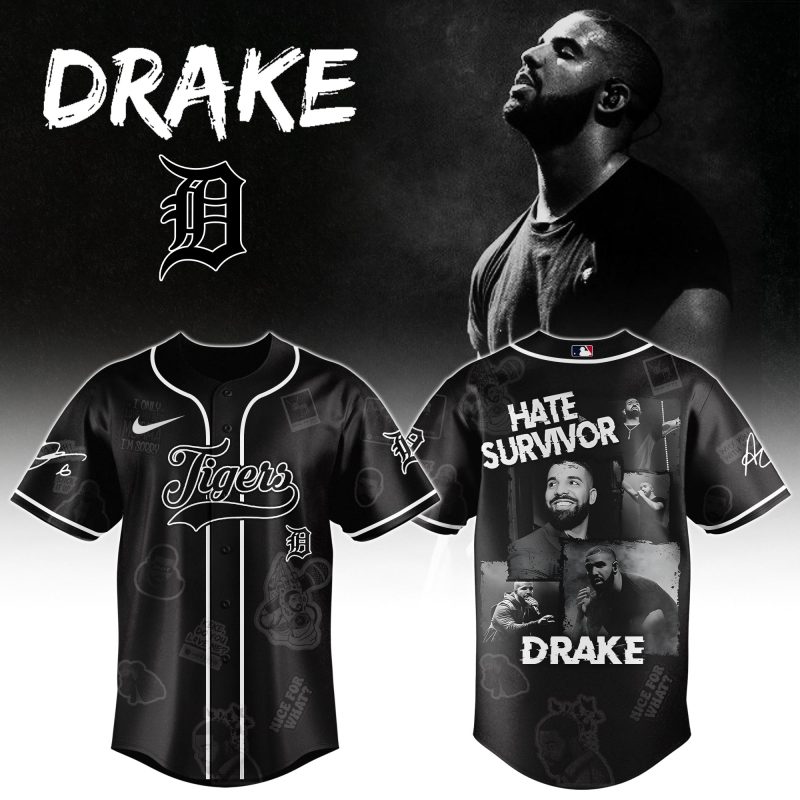 Detroit Tigers MLB x Drake Chromakopia The World Tour Personalized Baseball Jersey For Fans