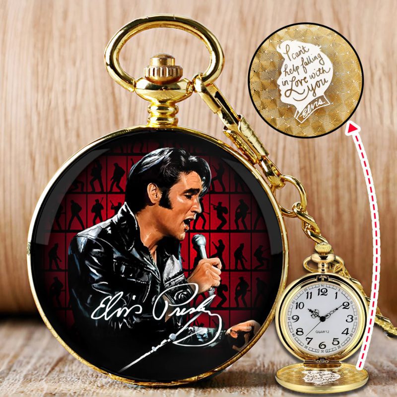 Elvis Presley Custom Pocket Watch PKW1014