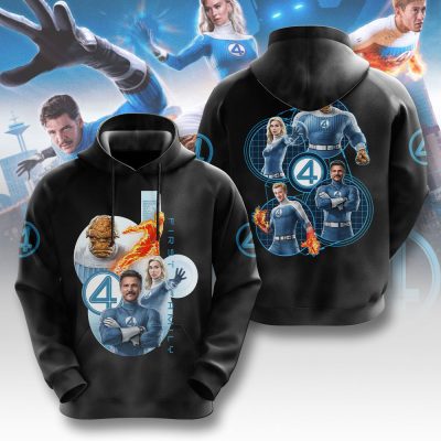 Fantastic 4 First Steps 2025 Unisex Performance Hoodie FTT4010