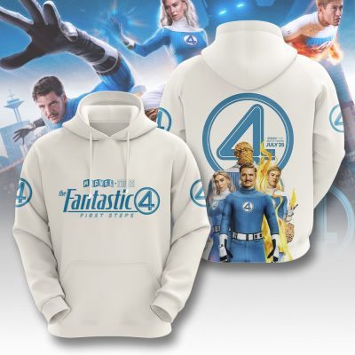 Fantastic 4 First Steps 2025 Unisex Performance Hoodie FTT4011