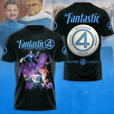 Fantastic 4 First Steps 2025 Unisex Performance T-Shirt FTT4000