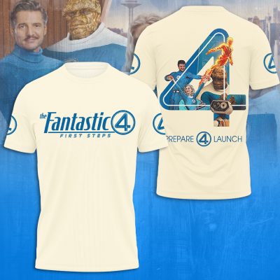 Fantastic 4 First Steps 2025 Unisex Performance T-Shirt FTT4001