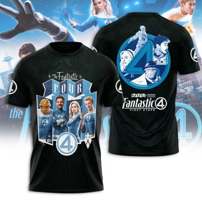 Fantastic 4 First Steps 2025 Unisex Performance T-Shirt FTT4005