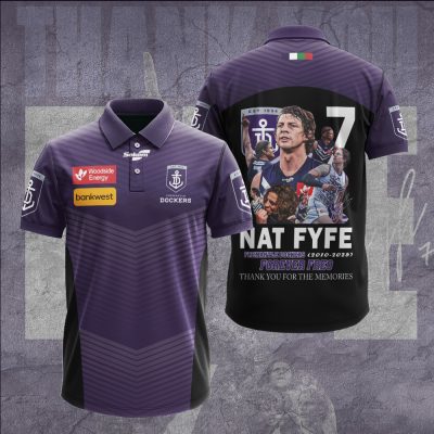 Fremantle Football Club x Nat Fyfe Polo Shirt FFC1019