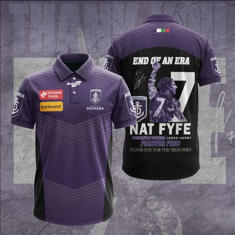 Fremantle Football Club x Nat Fyfe Polo Shirt FFC1020