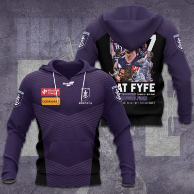 Fremantle Football Club x Nat Fyfe Unisex Performance Hoodie FFC1010