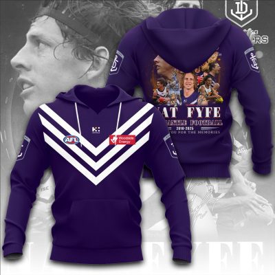 Fremantle Football Club x Nat Fyfe Unisex Performance Hoodie FFC1013