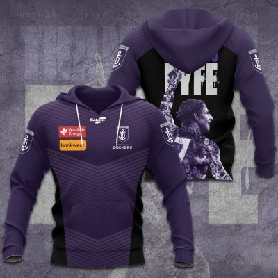 Fremantle Football Club x Nat Fyfe Unisex Performance Hoodie FFC1017