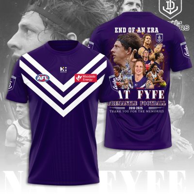 Fremantle Football Club x Nat Fyfe Unisex Performance T-Shirt FFC1003