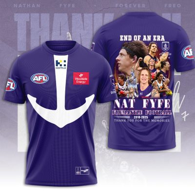 Fremantle Football Club x Nat Fyfe Unisex Performance T-Shirt FFC1005