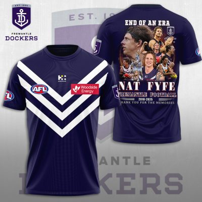 Fremantle Football Club x Nat Fyfe Unisex Performance T-Shirt FFC1006