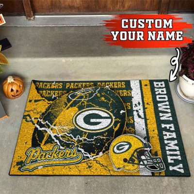 Green Bay Packers Personalized Doormat FLOORMAT1591