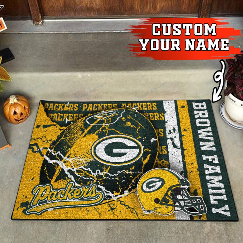 Green Bay Packers Personalized Doormat FLOORMAT1591