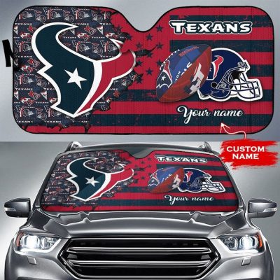 Houston Texans Personalized Car Auto Windshield Sun Shade WSS1032
