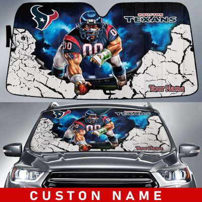 Houston Texans Personalized Car Auto Windshield Sun Shade WSS1076