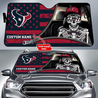 Houston Texans Personalized Car Auto Windshield Sun Shade WSS1249