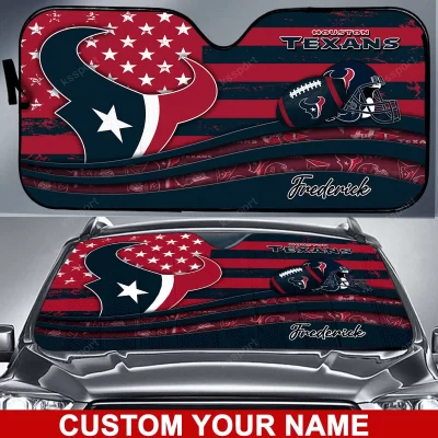 Houston Texans Personalized Car Auto Windshield Sun Shade WSS1253