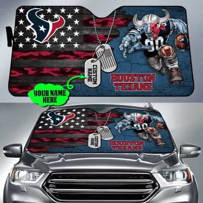 Houston Texans Personalized Car Auto Windshield Sun Shade WSS1254