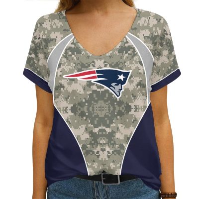 Houston Texans Personalized V-neck Women T-shirt  VNT1184