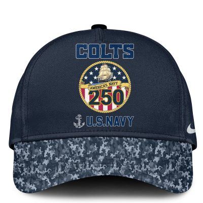 Indianapolis Colts Navy 250th Birthday Classic Cap