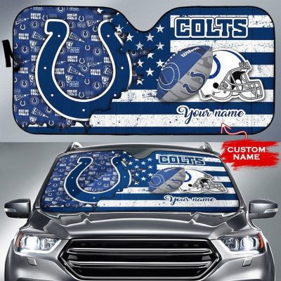 Indianapolis Colts Personalized Car Auto Windshield Sun Shade WSS1031