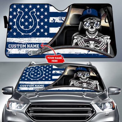 Indianapolis Colts Personalized Car Auto Windshield Sun Shade WSS1260