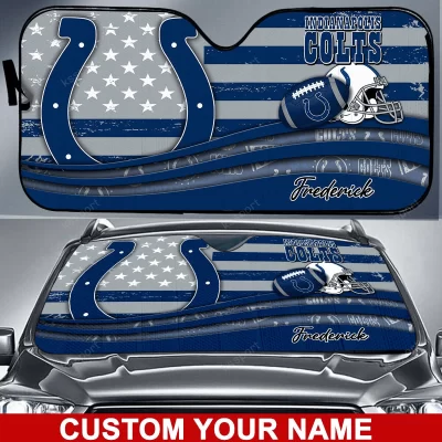 Indianapolis Colts Personalized Car Auto Windshield Sun Shade WSS1265